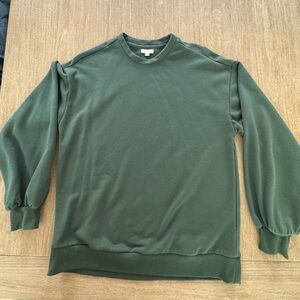Pilcro Forest Green Sweatshirt